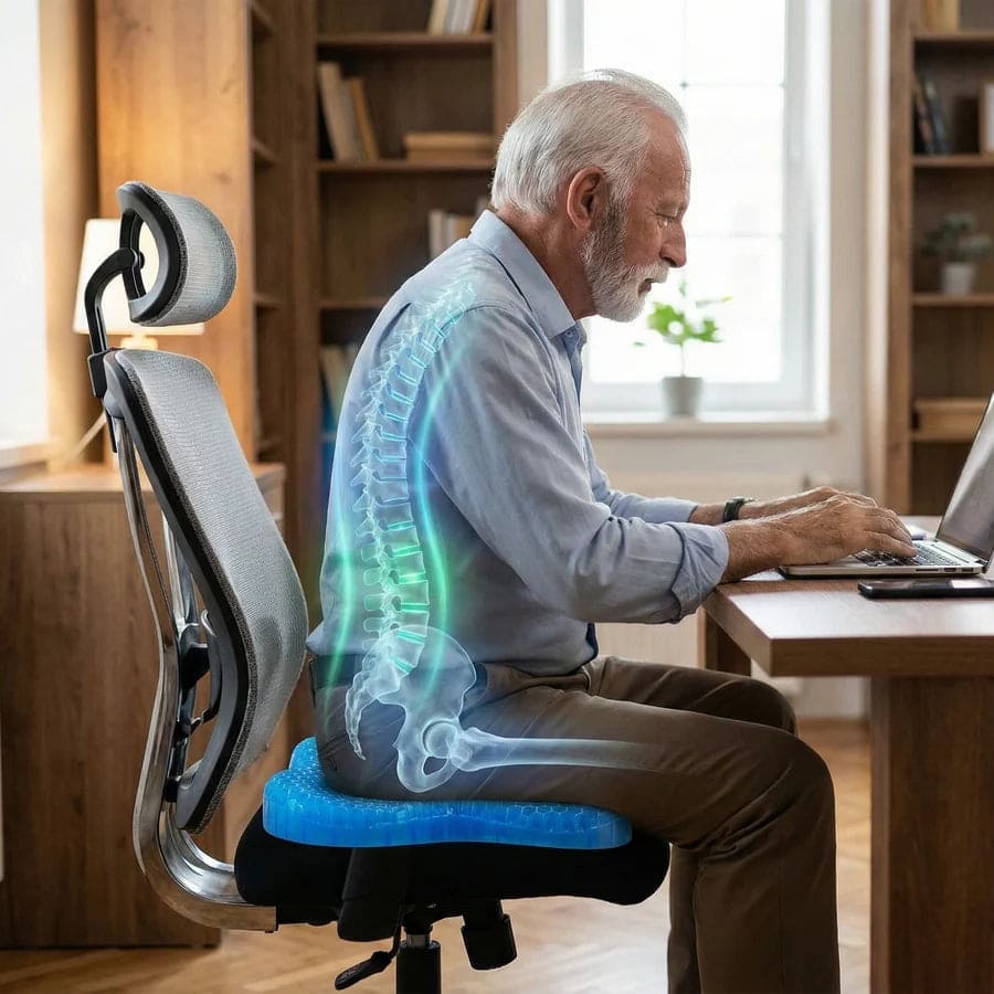 MediGel 2.0 – Orthopedic Comfort Gel Seat