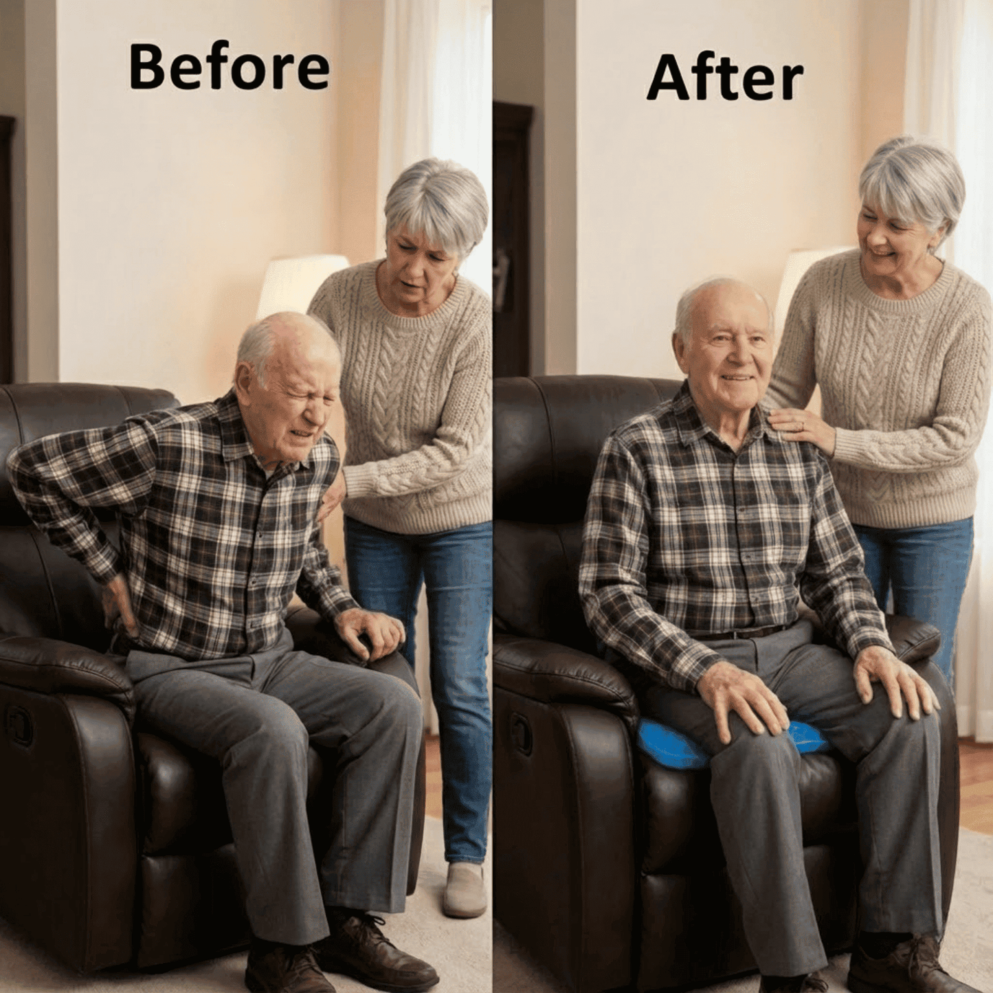 MediGel 2.0 – Orthopedic Comfort Gel Seat